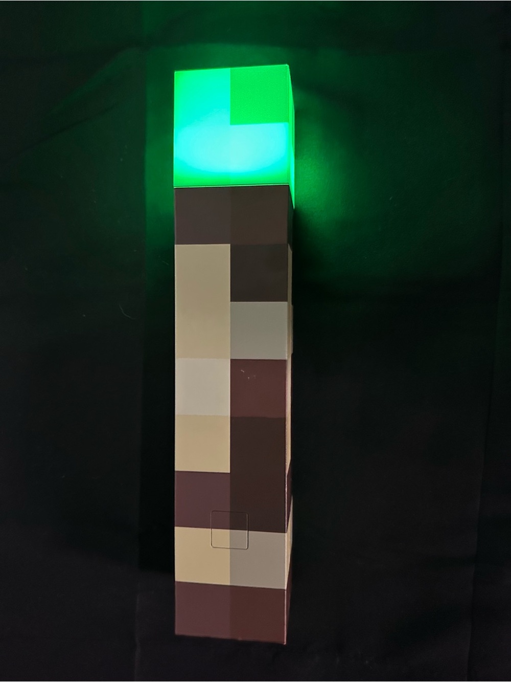 Minecraft Torch LED Lamp Light with Dual Mount Design